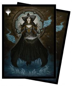 MAGIC THE GATHERING -  STANDARD SIZE SLEEVES - TASHA, THE WITCH QUEEN (100) -  BATTLE FOR BALDURS GATE