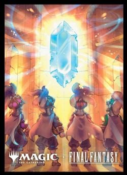MAGIC THE GATHERING -  STANDARD SIZE SLEEVES - THE CRYSTAL'S CHOSEN (100) -  FINAL FANTASY