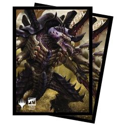 MAGIC THE GATHERING -  STANDARD SIZE SLEEVES - THE SWARMLORD (100) -  WARHAMMER 40K