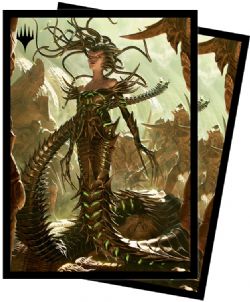 MAGIC THE GATHERING -  STANDARD SIZE SLEEVES - VRASKA, BETRAYAL'S STING (100) -  PHYREXIA: ALL WILL BE ONE