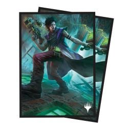 MAGIC THE GATHERING -  STANDARD SIZE SLEEVES - WINTER, CYNICAL OPPORTUNIST (100) -  DUSKMOURN: HOUSE OF HORROR