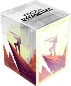MAGIC THE GATHERING -  STANDARD SIZE SLEEVES WITH PLASTIC DECK BOX - SAMI (100) -  EDGE OF ETERNITIES