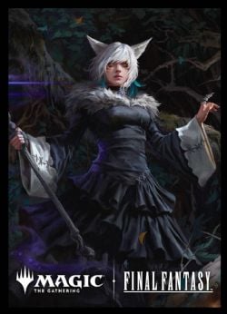 MAGIC THE GATHERING -  STANDARD SIZE SLEEVES - Y'SHTOLA (100) -  FINAL FANTASY