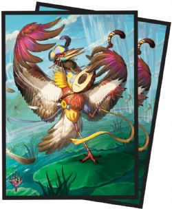 MAGIC THE GATHERING -  STANDARD SIZE SLEEVES - ZINNIA, VALLEY'S VOICE (100) -  BLOOMBURROW