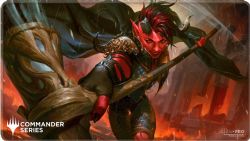 MAGIC THE GATHERING -  STITCHED PLAYMAT - KARLACH (24