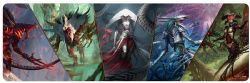 MAGIC THE GATHERING -  TABLE PLAYMAT - LEADERS (8FT) -  MARCH OF THE MACHINE