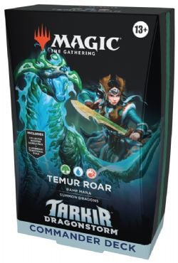 MAGIC THE GATHERING -  TEMUR ROAR - COMMANDER DECK (ENGLISH) -  TARKIR : DRAGONSTORM