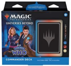 MAGIC THE GATHERING -  TIMEY-WIMEY - COMMANDER DECK (ENGLISH) -  UNIVERSES BEYOND : DR WHO