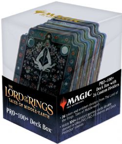 MAGIC THE GATHERING -  TOKEN DIVIDERS WITH DECK BOX (100) -  THE LORD OF THE RINGS: TALES OF MIDDLE-EARTH
