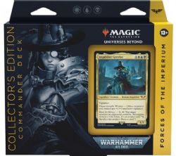 MAGIC THE GATHERING -  UNIVERSE BEYOND - FORCES OF THE IMPERIUM COLLECTOR'S EDITION (ENGLISH) -  WARHAMMER 40,000