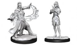 MAGIC THE GATHERING: UNPAINTED MINIATURES -  KILLIAN AND DINA -  RPG MINIATURE