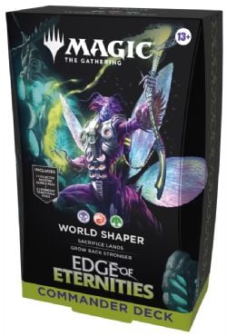 MAGIC THE GATHERING -  WORLD SHAPER - COMMANDER DECK (ENGLISH) -  EDGE OF ETERNITIES