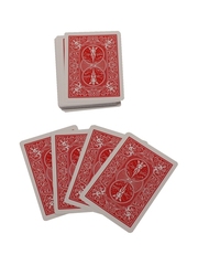 MAGIC TRICKS ACCESSORIES -  DOUBLE BACK RED