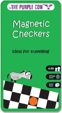 MAGNETIC TO-GO -  CHECKERS (MULTILINGUAL)