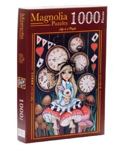 MAGNOLIA PUZZLES -  ALICE TIME (1000 PIECES)