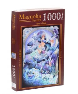 MAGNOLIA PUZZLES -  MIDNIGHT BLUE (1000 PIECES)