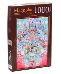 MAGNOLIA PUZZLES -  WHITE RABBIT (1000 PIECES)