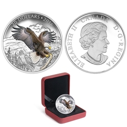 MAJESTIC ANIMALS (2016) -  THE BARONIAL BALD EAGLE -  2016 CANADIAN COINS 03