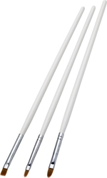 MAKEUP BRUSH -  3 BRUSHES KIT