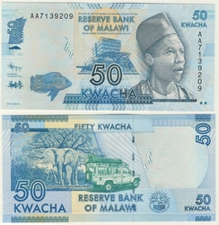 MALAWI -  50 KWACHA 2012 (UNC)