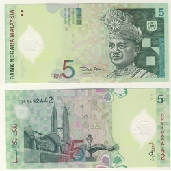 MALAYSIA -  5 RINGGIT 2004 (UNC) 47