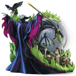 MALEFICENT -  SNOW GLOBE WITH CERTIFICATE