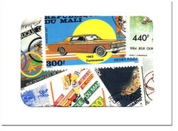 MALI -  100 ASSORTED STAMPS - MALI