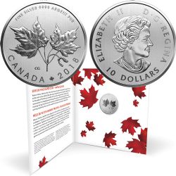MAPLE LEAF FOREVER -  MAPLE LEAVES -  2018 CANADIAN COINS 08