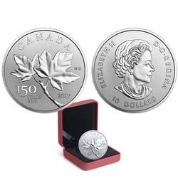 MAPLE LEAF FOREVER -  MAPLE LEAVES - CANADA 150 -  2017 CANADIAN COINS 07