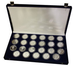 MAPLE LEAVES -  1988 TO 2010 1 OZ MAPLE LEAVES COMPLETE COLLECTION -  1988-2010 CANADIAN COINS