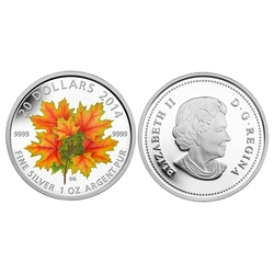 MAPLE LEAVES -  2014 CANADIAN COINS