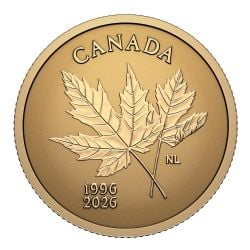 MAPLE LEAVES -  30TH ANNIVERSARY OF CANADA'S ARBOREAL EMBLEM -  2026 CANADIAN COINS