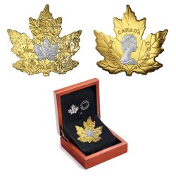 MAPLE LEAVES -  30TH ANNIVERSARY OF THE PLATINUM MAPLE LEAF 03 -  2018 CANADIAN COINS
