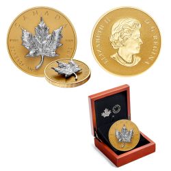 MAPLE LEAVES -  30TH ANNIVERSARY OF THE SILVER MAPLE LEAF -  2018 CANADIAN COINS 02