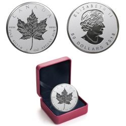 MAPLE LEAVES -  30TH ANNIVERSARY OF THE SILVER MAPLE LEAF -  2018 CANADIAN COINS