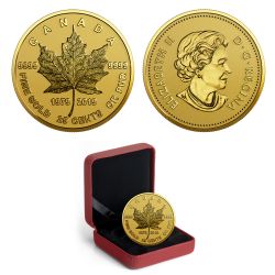 MAPLE LEAVES -  40TH ANNIVERSARY OF THE GOLD MAPLE LEAF (GML) -  2019 CANADIAN COINS