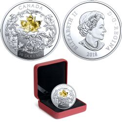 MAPLE LEAVES -  GOLDEN MAPLE LEAF -  2018 CANADIAN COINS