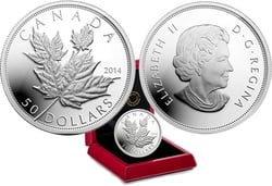 MAPLE LEAVES -  MAPLE LEAVES -  2014 CANADIAN COINS