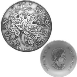 MAPLE LEAVES -  MAPLE LEAVES IN MOTION -  2018 CANADIAN COINS 02