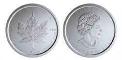MAPLE LEAVES -  SILVER MAPLE LEAF – W MINT MARK (WINNIPEG) -  2020 CANADIAN COINS 01