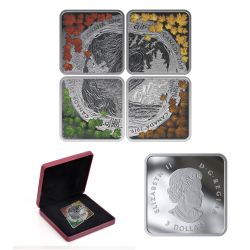 MAPLE LEAVES -  THE ELEMENTS -  2019 CANADIAN COINS
