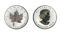 MAPLE LEAVES WITH PRIVY MARKS -  BIG FOOT -  2016 CANADIAN COINS