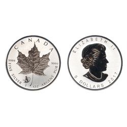 MAPLE LEAVES WITH PRIVY MARKS -  CHINESE LUNAR CALENDER: MONKEY -  2016 CANADIAN COINS 07