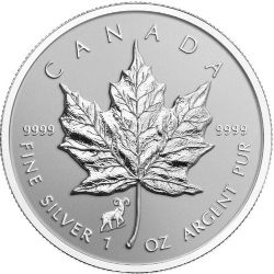 MAPLE LEAVES WITH PRIVY MARKS -  CHINESE LUNAR CALENDER: SHEEP -  2015 CANADIAN COINS 06