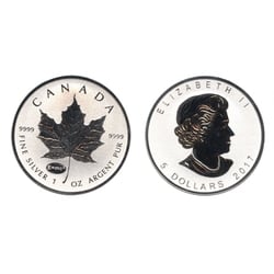 MAPLE LEAVES WITH PRIVY MARKS -  E=MC2 -  2015 CANADIAN COINS