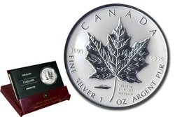 MAPLE LEAVES WITH PRIVY MARKS -  V-J DAY -  2005 CANADIAN COINS