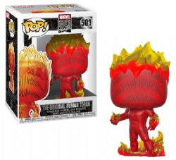 MARVEL 80 YEARS -  POP! VINYL BOBBLE-HEAD OF THE ORIGINAL HUMAN TORCH (4 INCH) 501