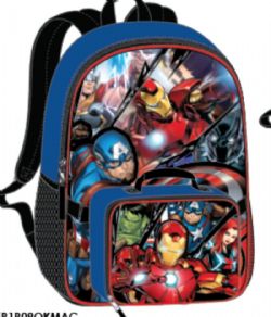 MARVEL -  BACKPACK WITH LUNCH BAG