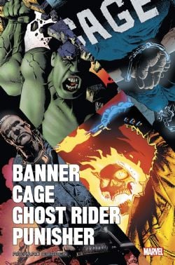 MARVEL -  BANNER, CAGE, GHOST RIDER, PUNISHER