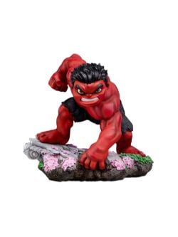 MARVEL -  CAPTAIN AMERICA : BRAVE NEW WORLD - RED HULK MINICO FIGURE -  IRON STUDIOS